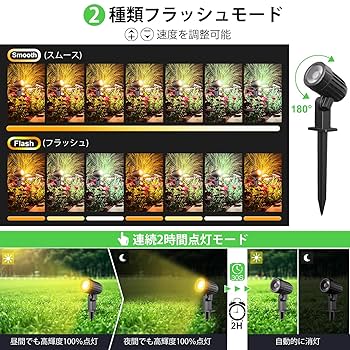 【色: 電球色/昼白色/昼光色3色切替(4灯セット)】CLY ソーラーライト 屋 81v7vhXmDrL._UF350,350_QL80_.jpg