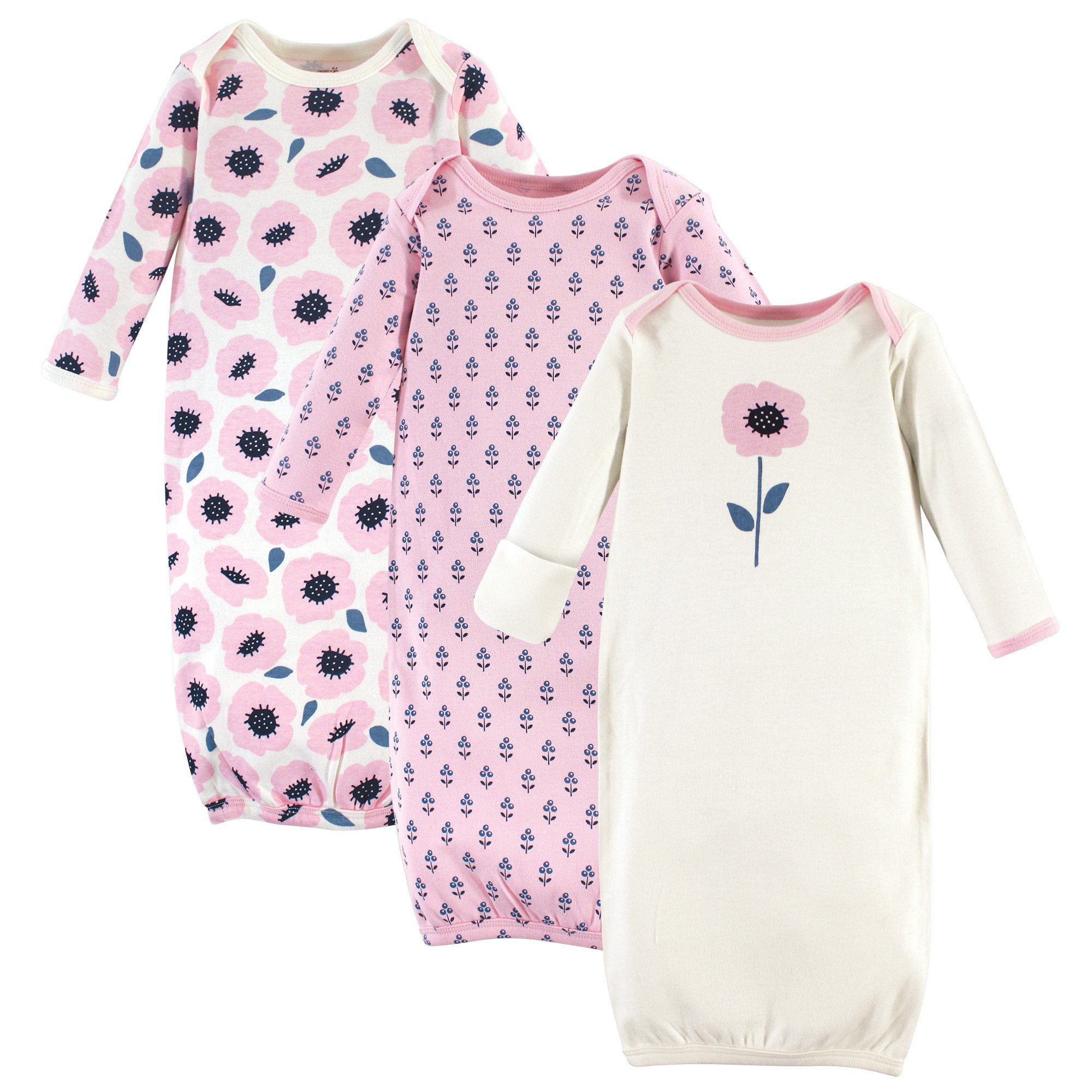 Touched by Nature Unisex Baby Organic Cotton Gowns