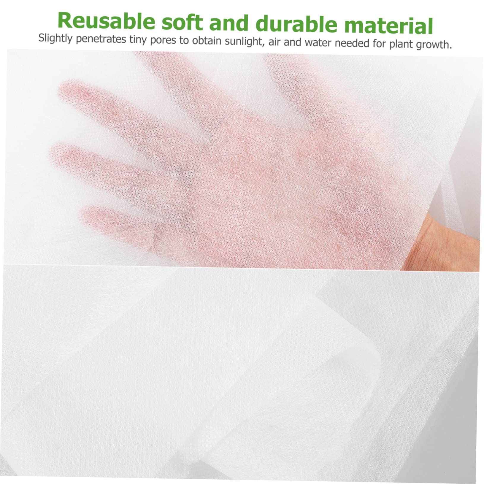 2pièces Voile Hivernage pour Plantes Couverture Non Tissée Antigel pour Hiver Protection Légère Et Réutilisable