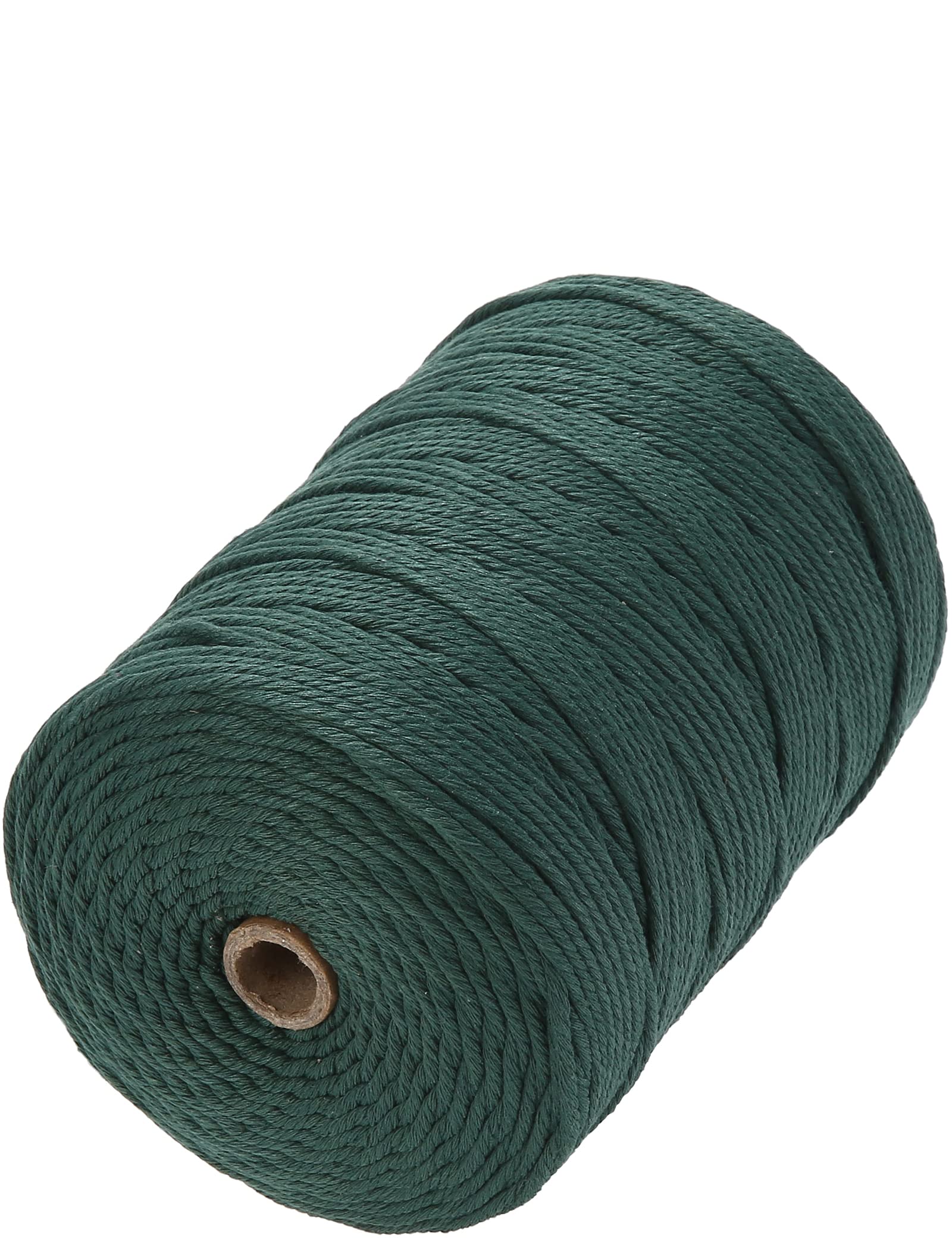 GOHOF Macrame Cord 3mm x 200m Premium Cotton Macrame Rope, 4 Strand Twisted Soft Cotton Cord
