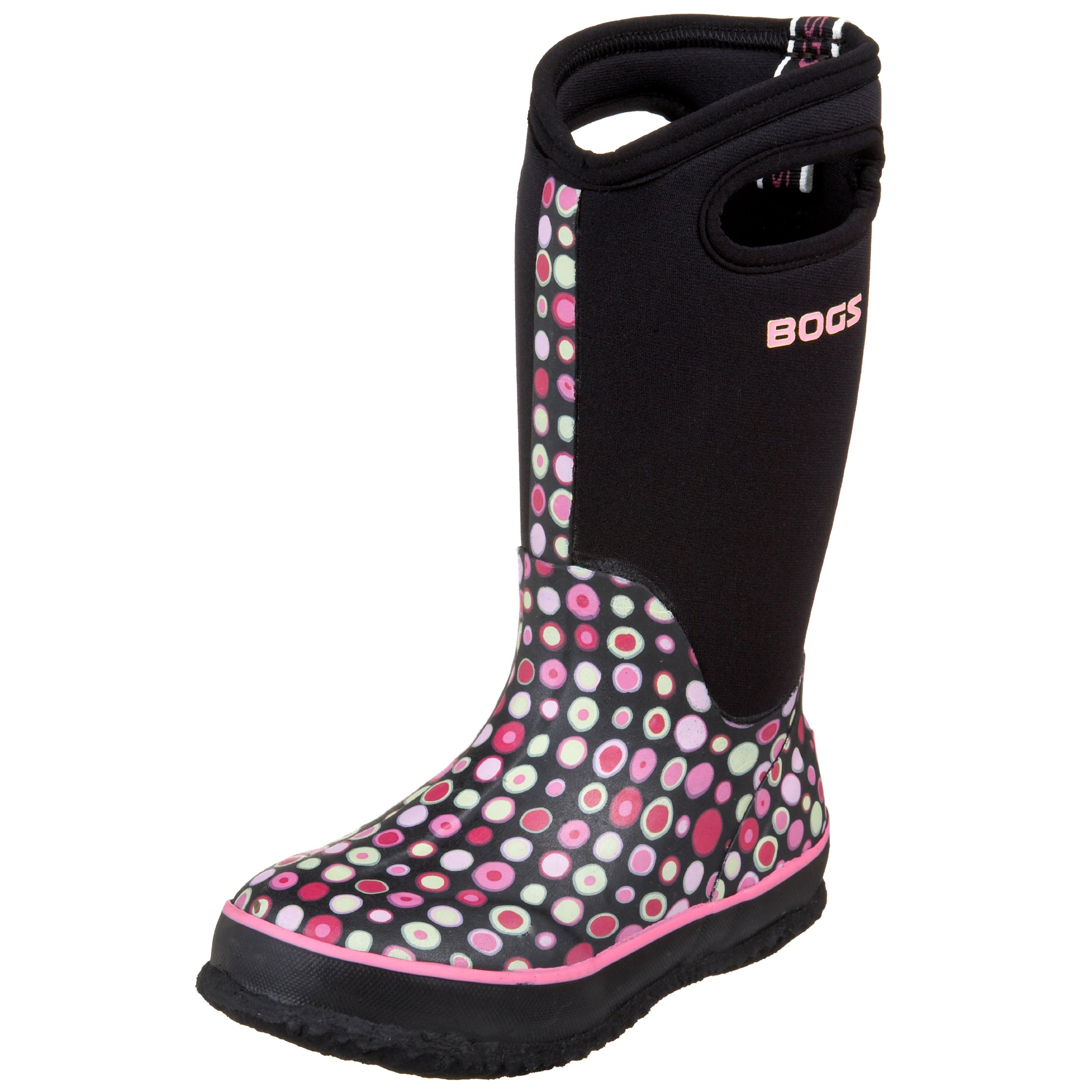 BOGS unisex-child Classic High Waterproof Insulated Rubber Neoprene Rain BootSnow Boot