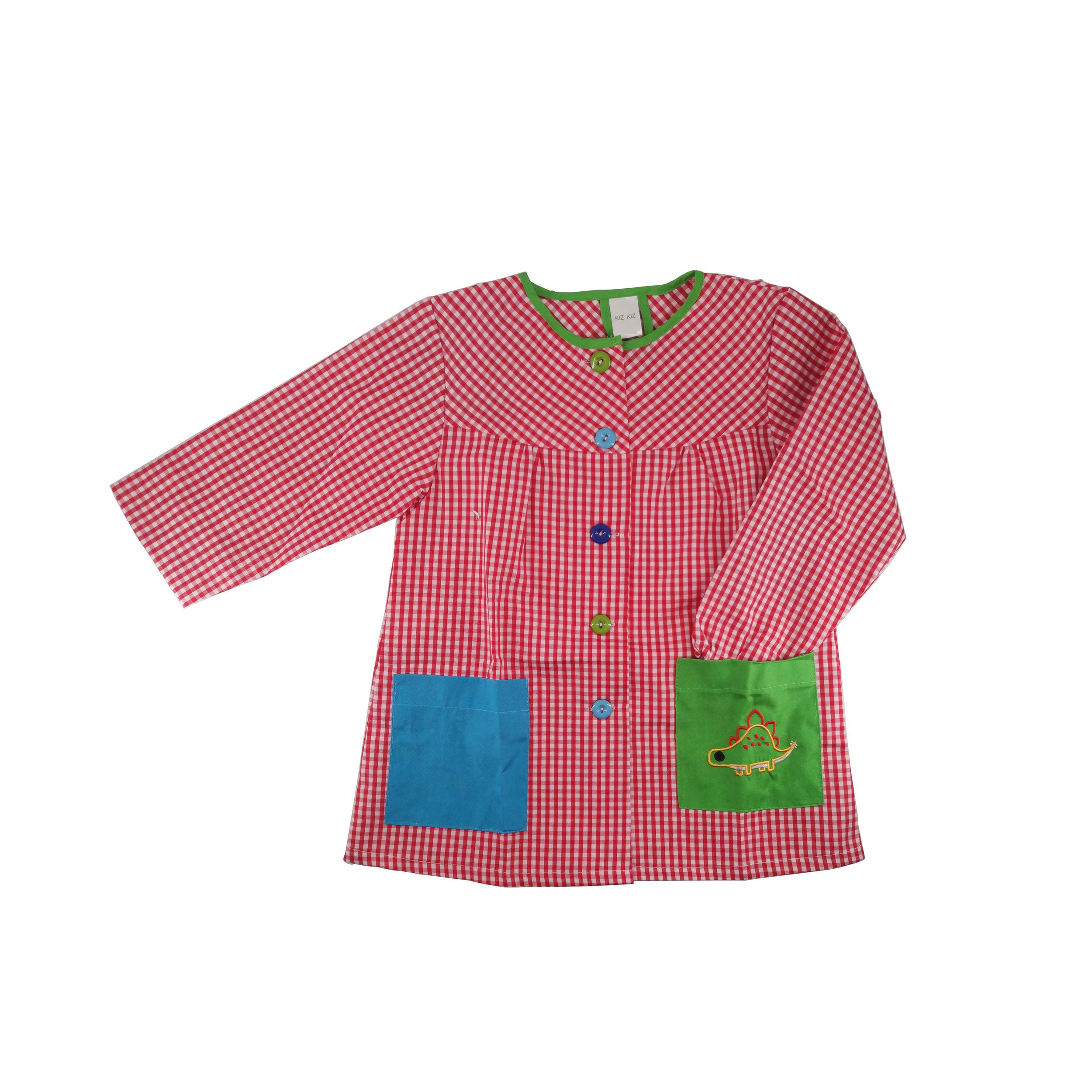 Kiz Kiz Bata Escolar Infantil Multicolor Baby Infantil de Cuadros