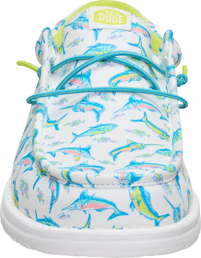 Hey Dude Wally Resort Slip-Ons in Light Blue & White Stripe NEW Hey Dude Men main image 3