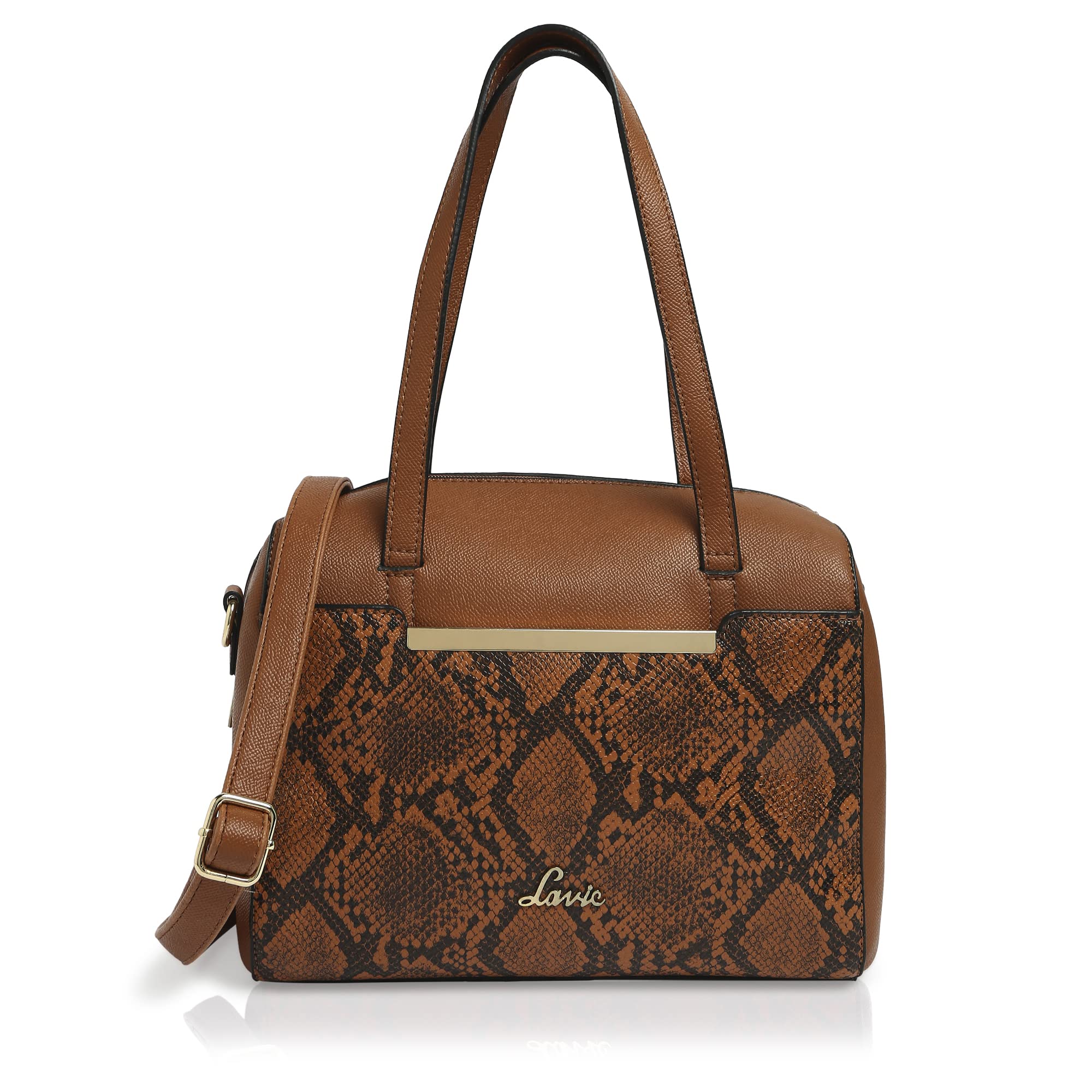 Lavie Python Viga Boxbag For Womens (Tan) (B0B566KHJ2) Amazon Price History, Amazon Price Tracker