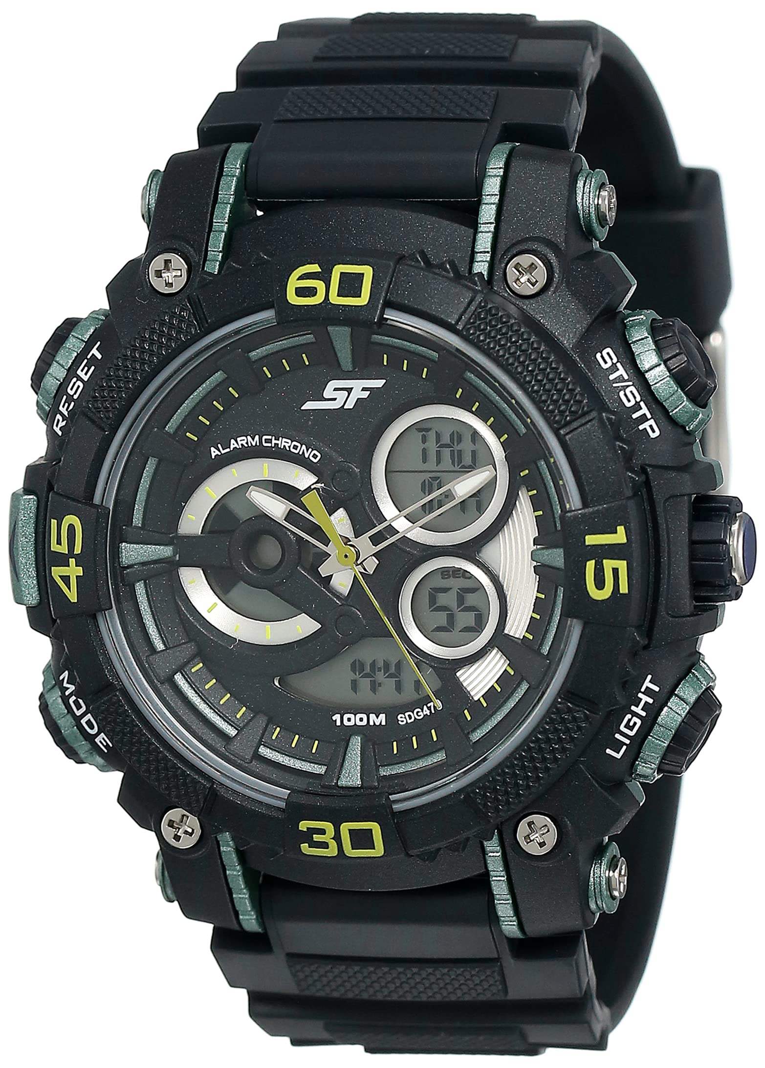 SF Xtreme Gear Analog-Digital Black Dial Mens Watch-NL77070PP04/NP77070PP04 (B01M0EIDVF) Amazon Price History, Amazon Price Tracker