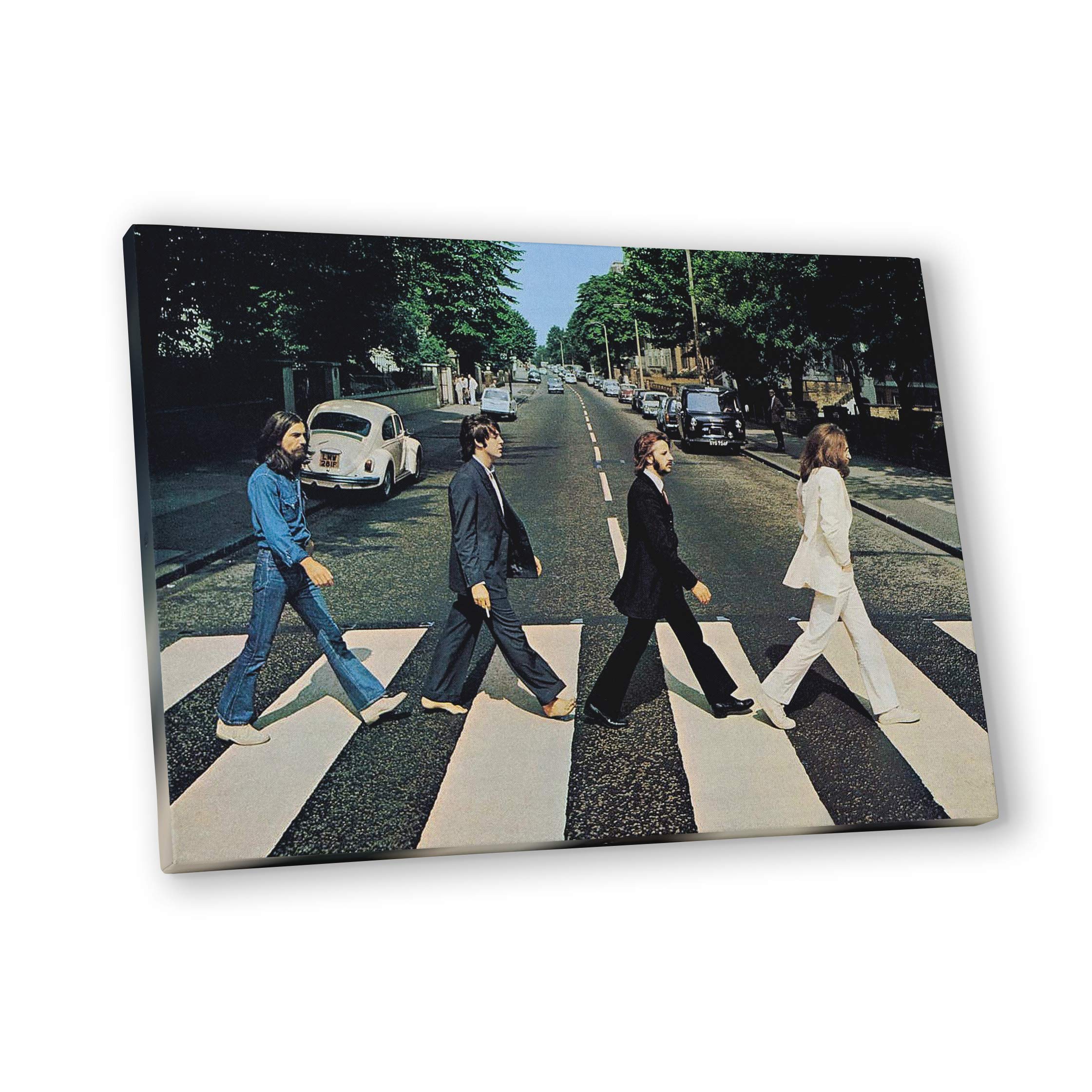 Amazon.com: The Beatles Abbey Road Wall Art Canvas Print - Beatles