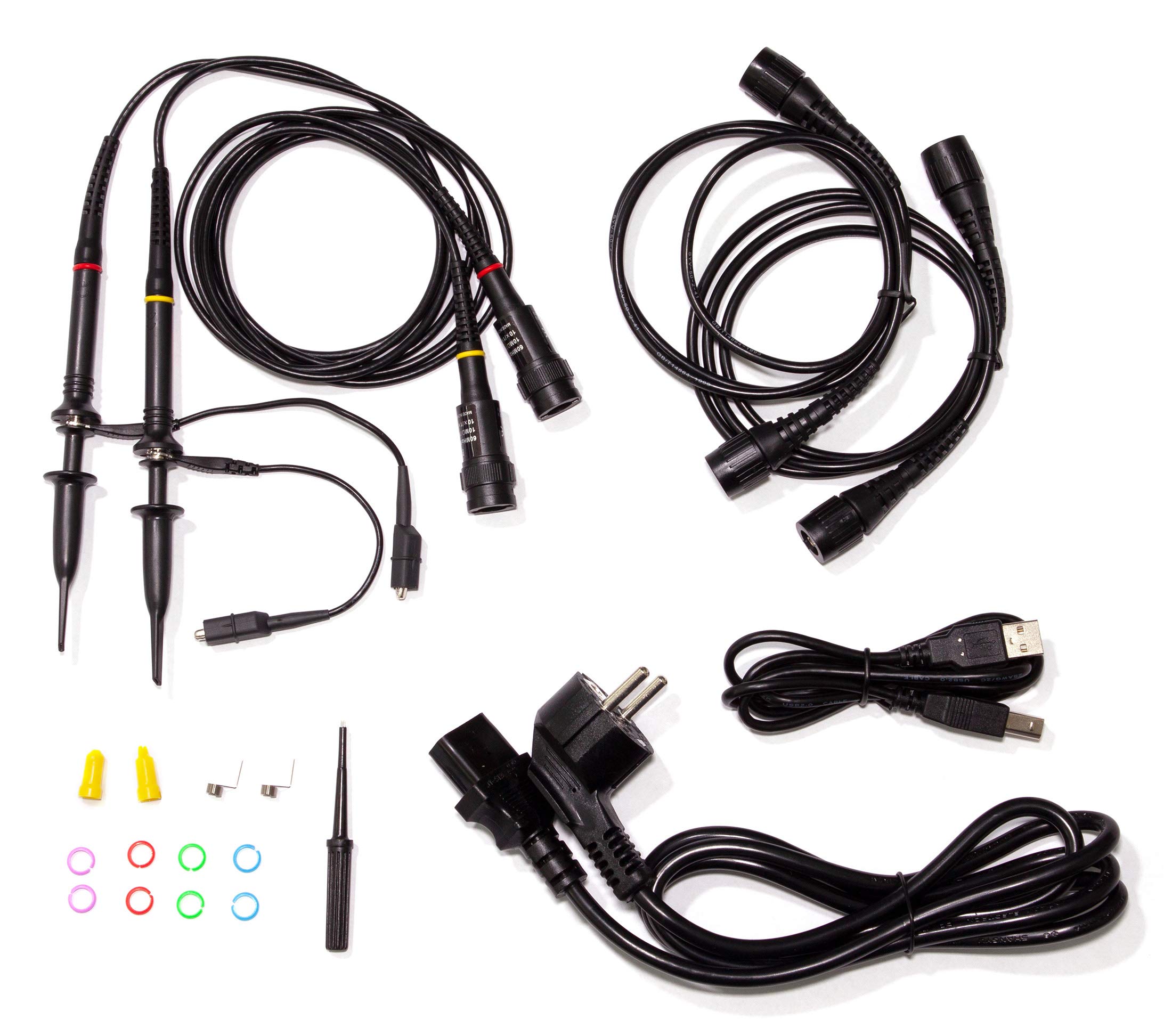 PeakTech P 1335 20 MHz 2-Kanal Digital-Speicher-Oszilloskop mit USB-Schnittstelle, 15 W, 240 V