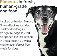 Vista 5 de JustFoodForDogs - Caja de variedad de comida fresca para perros congelada de grado humano, comida completa o complemento, 18 oz (Paquete de 7)