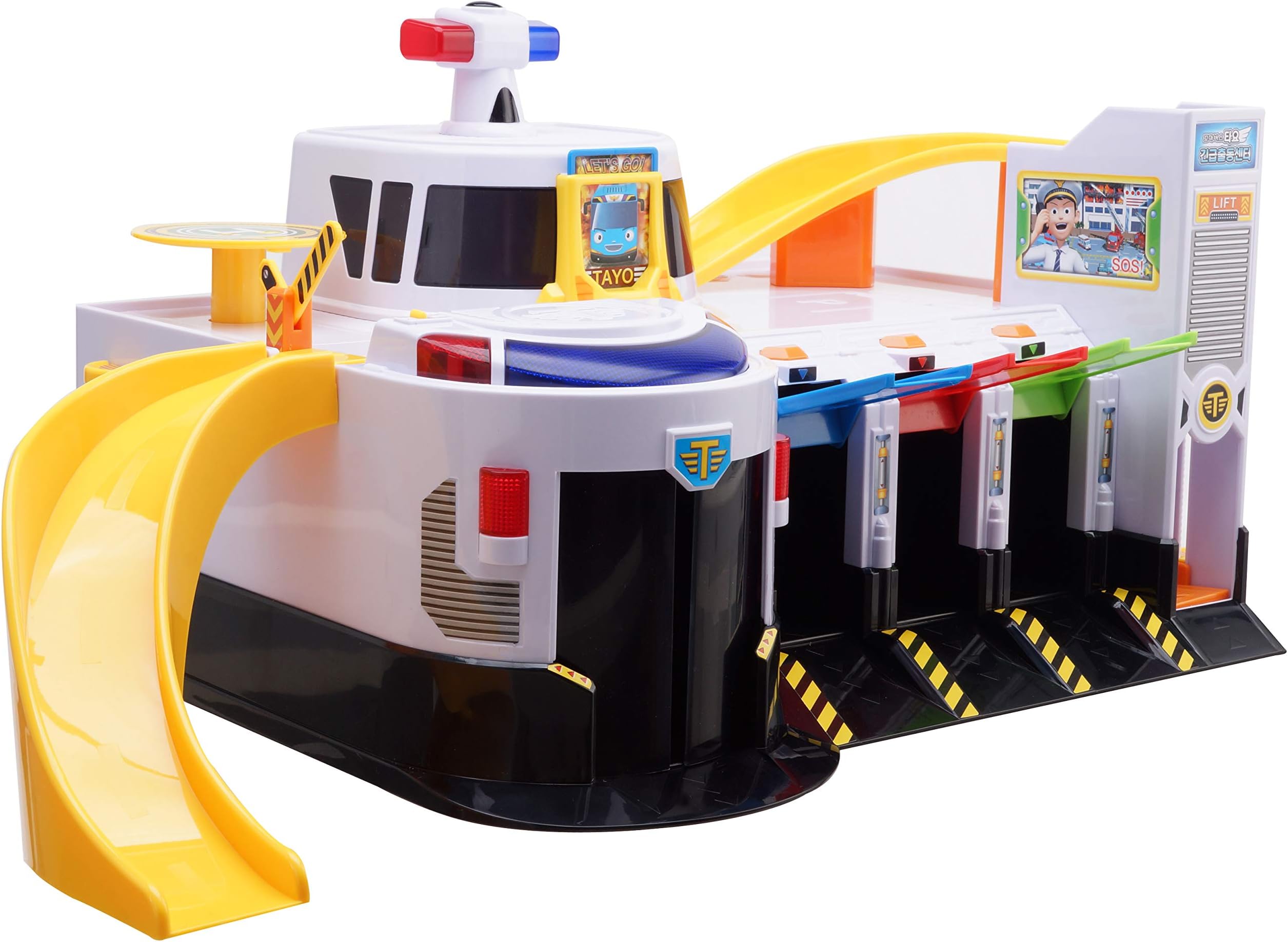 Tayo the Little Bus 120 ( _rescuecenter_set) - New Korean Animation Character Emergency Rescue Headquarter Play Set