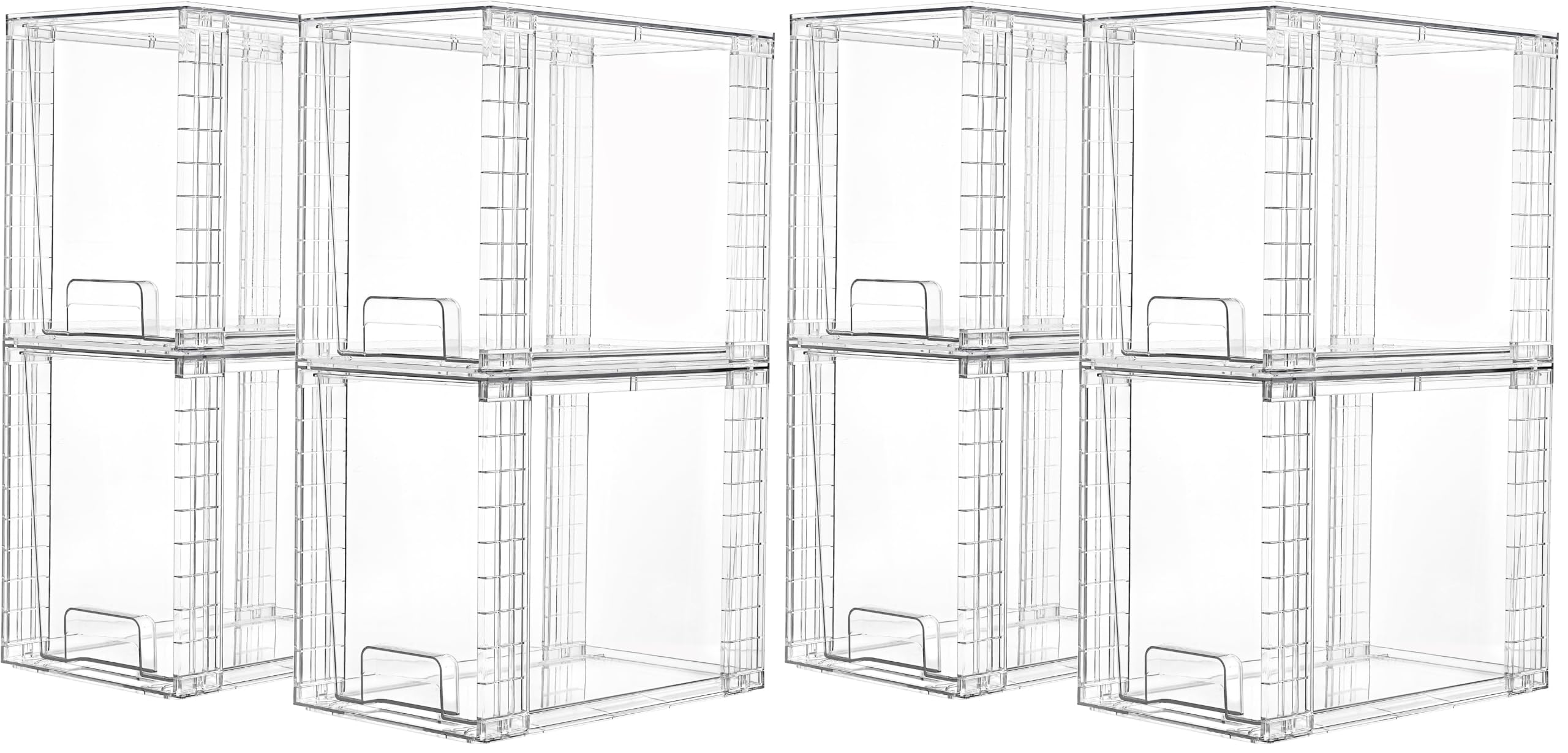 Vtopmart Drawer Organizers - 4 Pack Stackable -12