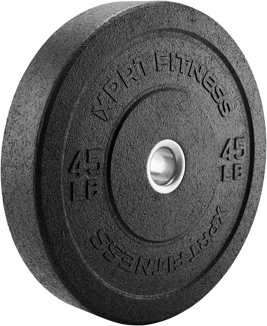 Olympic Crumb Rubber Bumper Weight Lifting Plate for Cross Training, Olympic Lifting, Powerlifting, Strength & Conditioning, Fits 2 Diameter Barbell