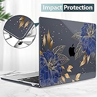Vista 74 de TWOLSKOO for M4 MacBook Air 13.6 inch Case 2025-2022 Release M4 A3240 M3 A3113 M2 A2681, Plastic Hard Shell & Screen Protector & Keyboard Cover &