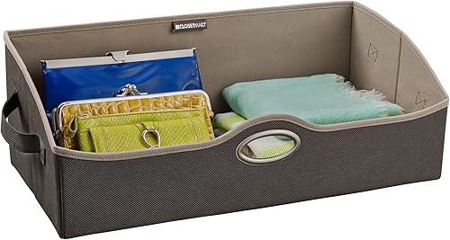 Miniatura 2 de ClosetMaid 31493 - Contenedor de tela grande, color marrón