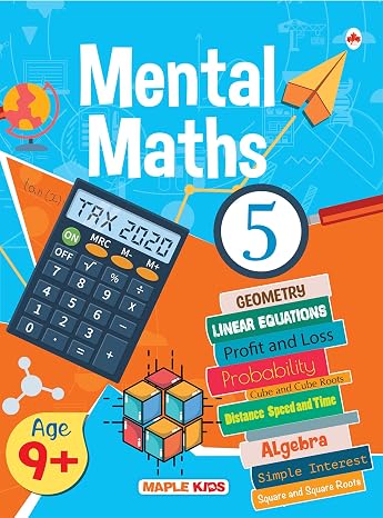 Mental Maths - Mathematics Activity Book 5 for class 5+, Age 9+ Years ...