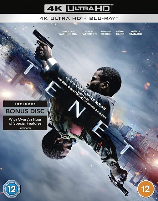 Tenet [4K Ultra-HD] [2020] [Blu-ray] [Region Free]