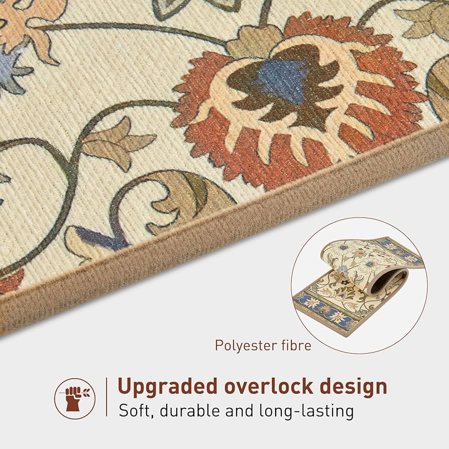 その他 FOOT STEP RUG ciatre exclusive Kaleen Hook & Beam Fancy Free FCF-17 Blue Area Rug | Carpetmart