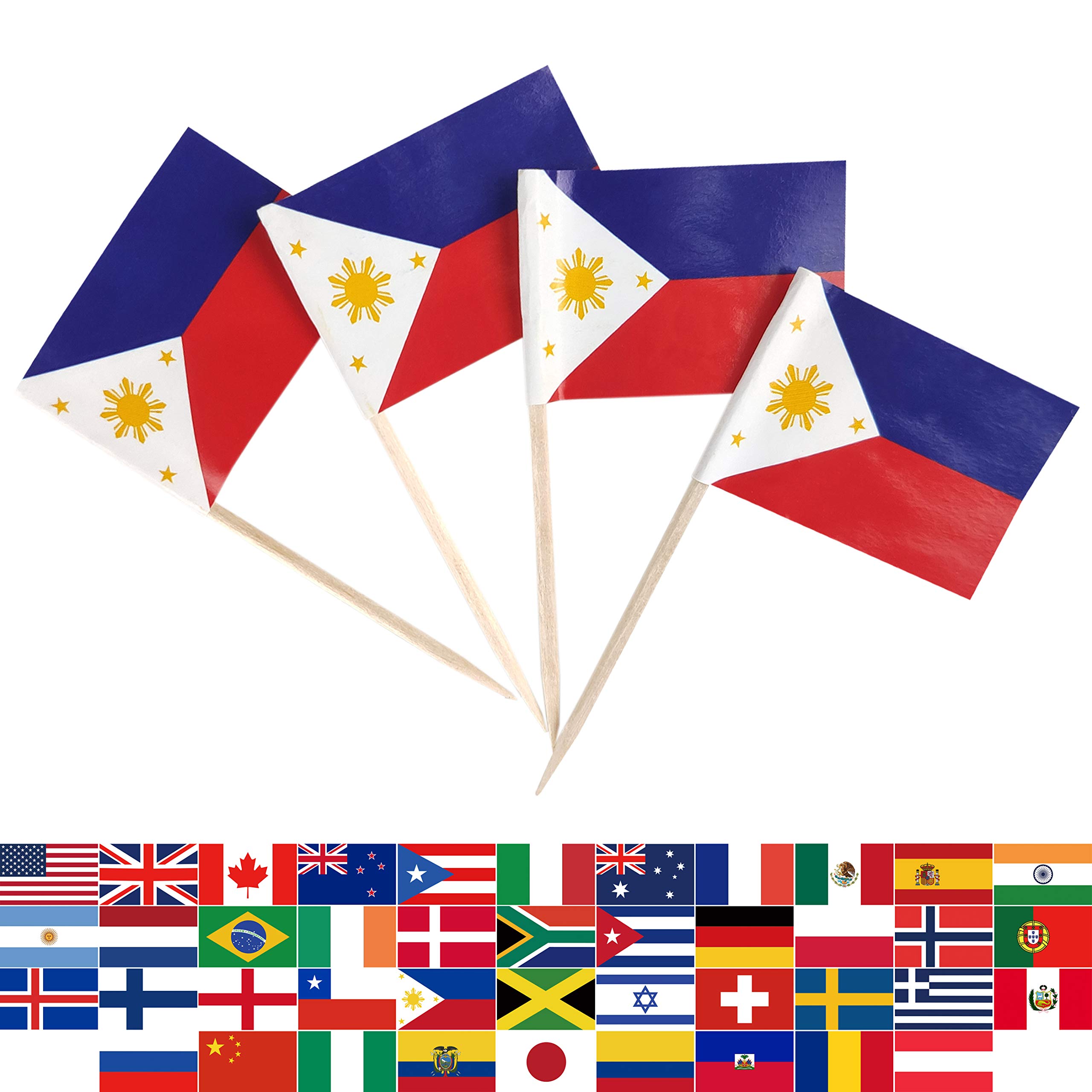 Buy JBCD Philippines Toothpick Filipino Mini Small Cupcake Topper s