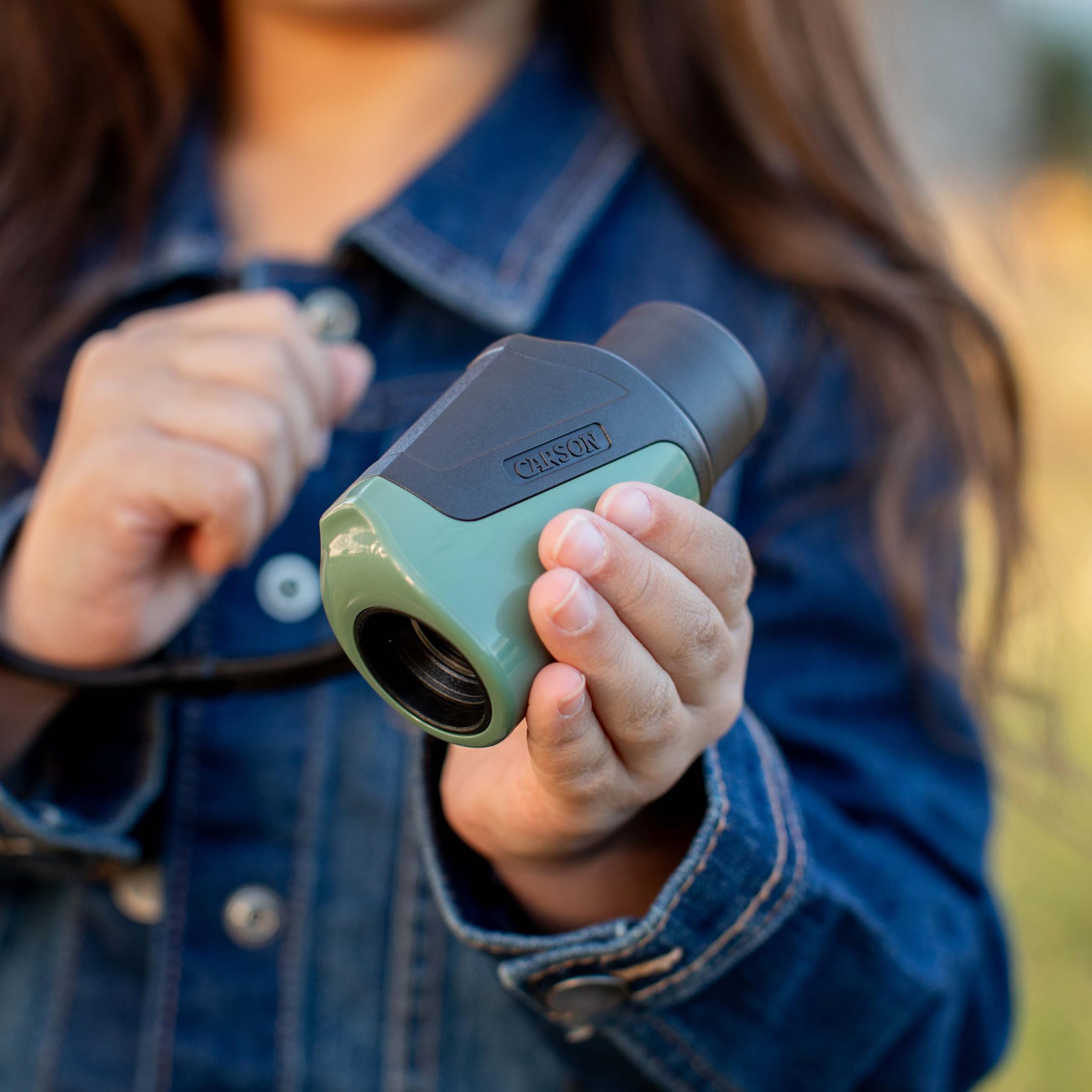 Bengal 0.276x0.709 in Focus Free STEM Toy Monocular para niños, herramienta de ciencia para niños al aire libre (BG-718) 6