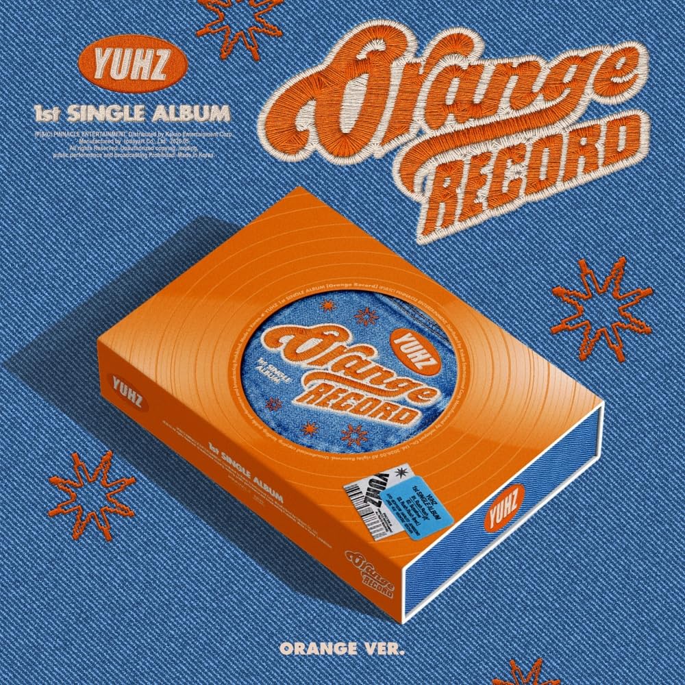 Amazon.co.jp: YUHZ - 1st Single Album Orange Record Orange version