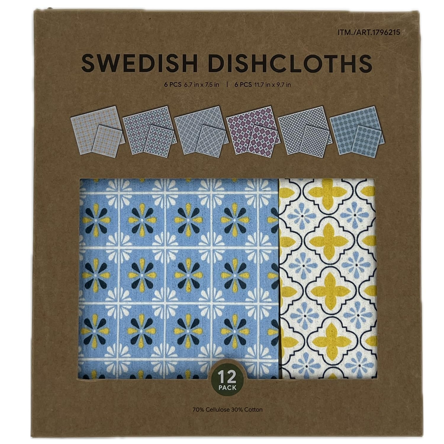 Wiederverwendbares Sortiment (12er-Pack)