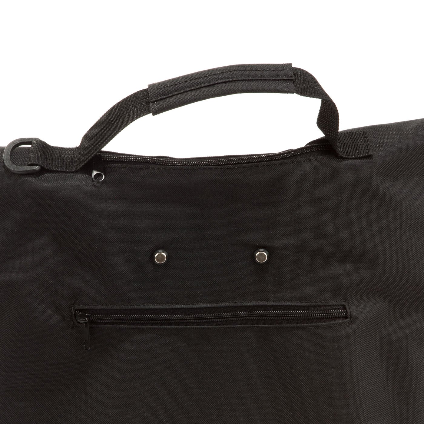 reisenthel trolley M - Carrello Multiuso per Spesa, per Viaggio o Lavoro, Capiente e Pratico, con Cerniera e Manico Estensibile, Tessuto Idrorepellente, 43 L, Nero