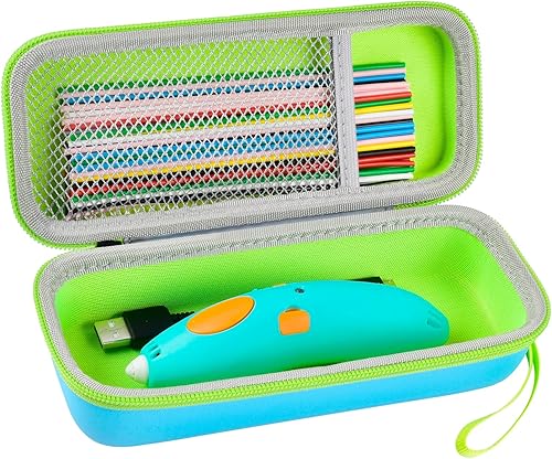 Miniatura 1 de ANKHOH Funda compatible con 3Doodler Start Essentials 2023 para juego de bolígrafos 3D para niños soporte organizador de almacenamiento para