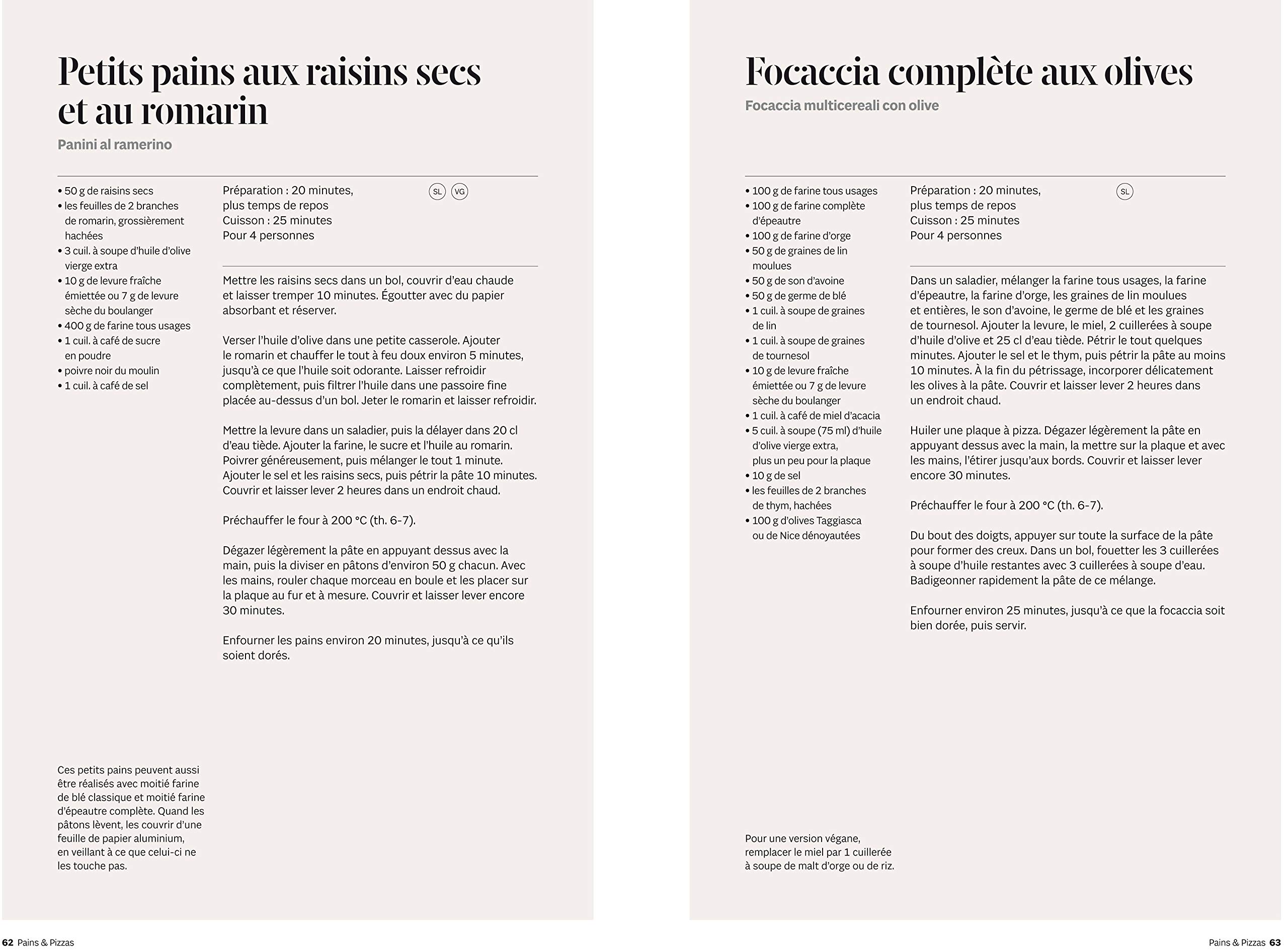 La cuillère d'argent végétarienne: Recettes italiennes classiques et d'aujourd'hui