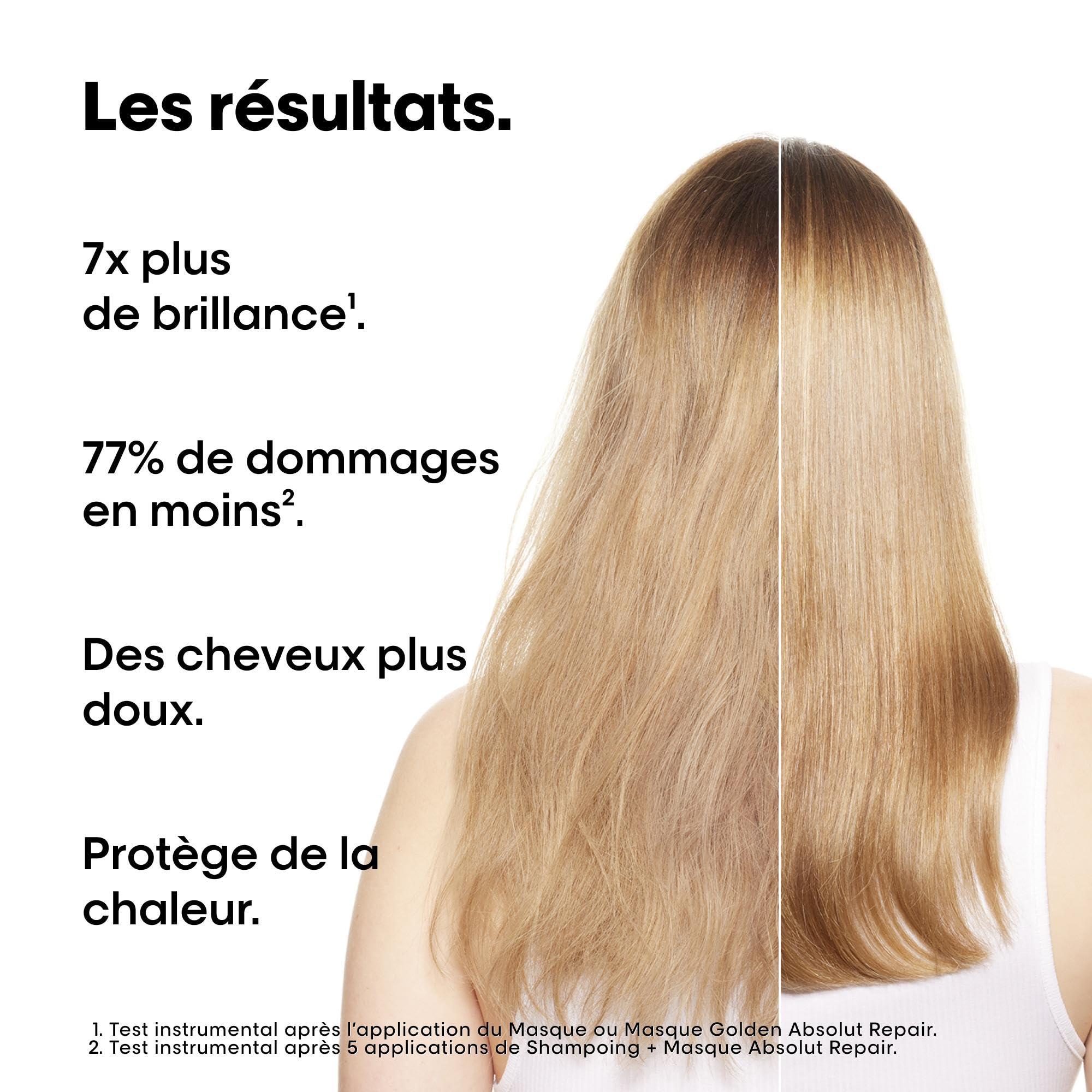 L'Oréal Professionnel, Coffret Cadeau Absolut Repair, Routine Réparatrice, Cheveux Secs & Abîmés, Trio Shampoing + Masque + Huile 10-En-1, Édition Limitée Serie Expert