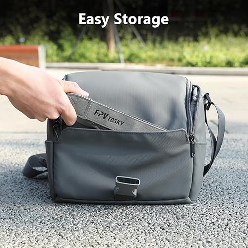 Miniatura 5 de FPVtosky Lanyard for DJI RC 2 & RC & RC Pro 2, Mini 5 Pro Lanyard RC Neck Strap, Soft Leather Lanyard Compatible with DJI Flip/Mini 4 / Mini3 /