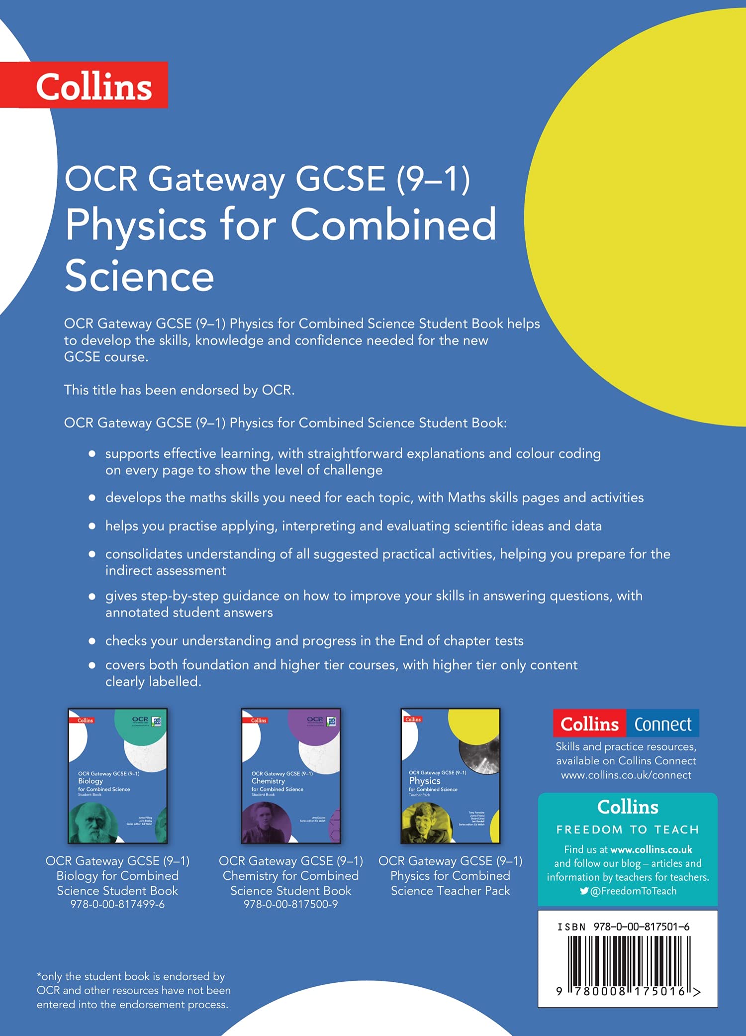 OCR Gateway GCSE Physics for Combined Science 9-1 Student Book