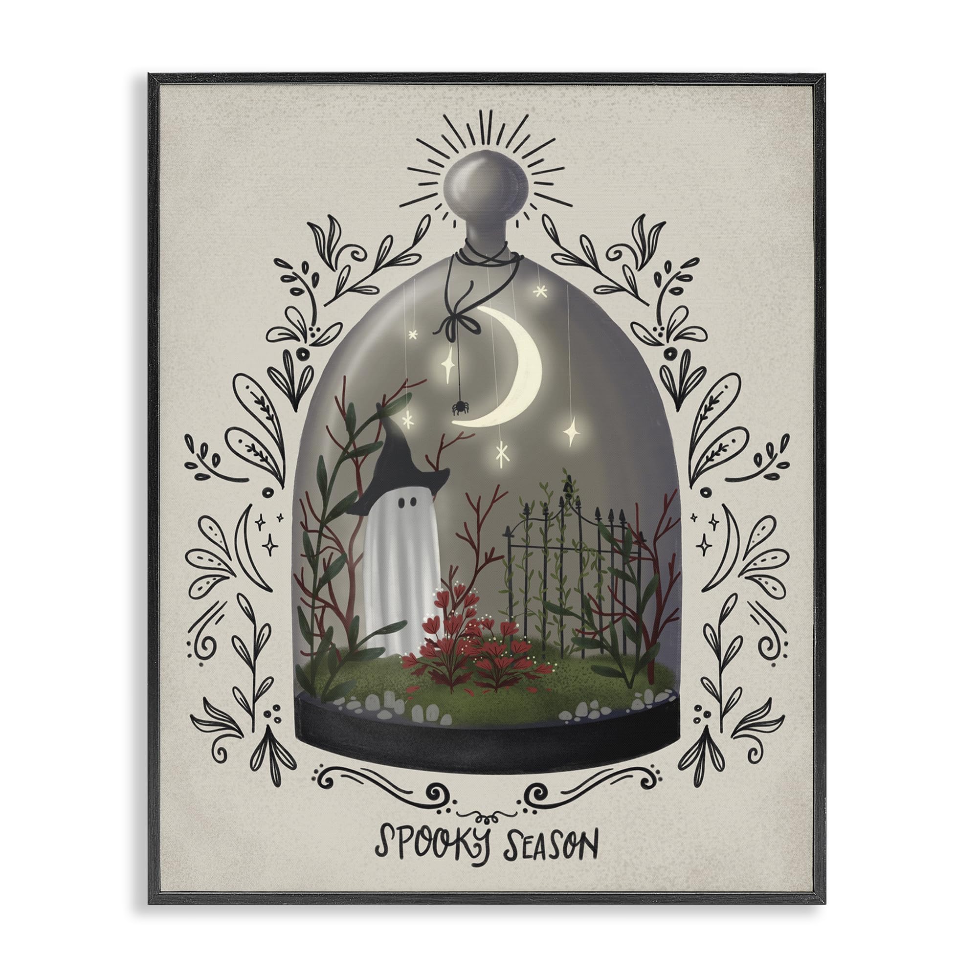 Art encadré Spooky Season Dome Stupell Giao Williams 35cm