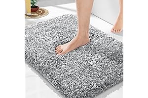 Yimobra: Indulge in Plush Bathtime Bliss with Our Fluffy Bath Mat