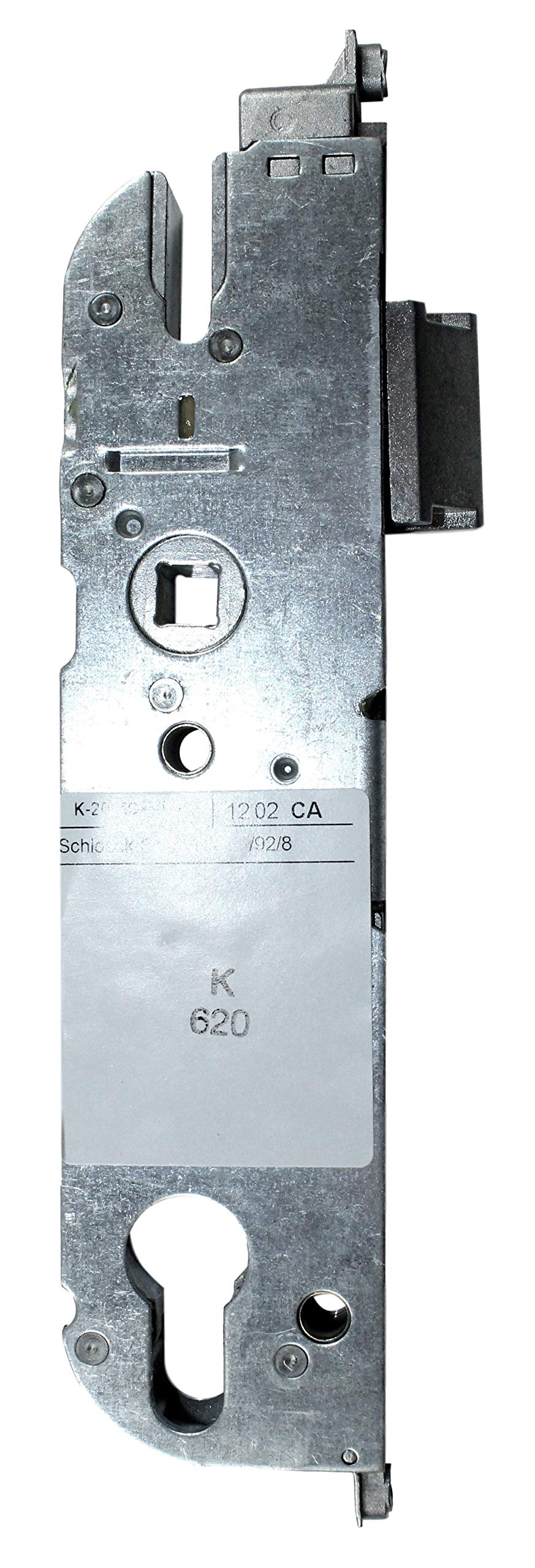 GU Secury Reparatur Schlosskasten Hauptschloss 6-30844-AP-0-1 oder auch K-20046-AF-0-1, Dornmaß: 25mm (22,5mm) / Entfernung: 92mm, incl. SN-TEC® Montagematerial & SN-TEC® Montageanleitung