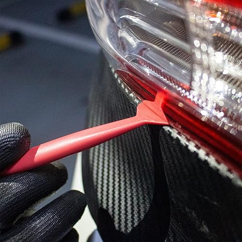 Miniatura 4 de Spanno - Herramienta de envoltura de vinilo, kit automotriz para envolturas y tinte de automóvil, incluye escobilla de goma, soporte magnético y