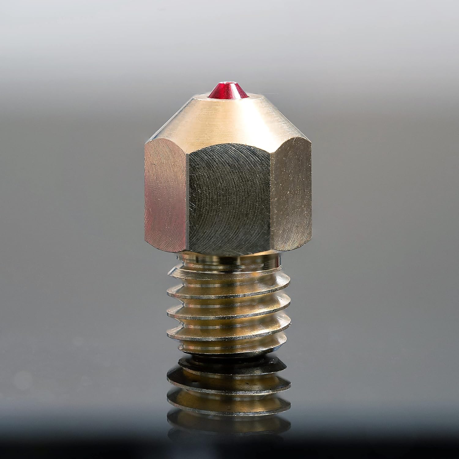 Ruby Nozzles for 3D Printers MK8 E3D Prusa Ender3 (MK8, 0.4mm)