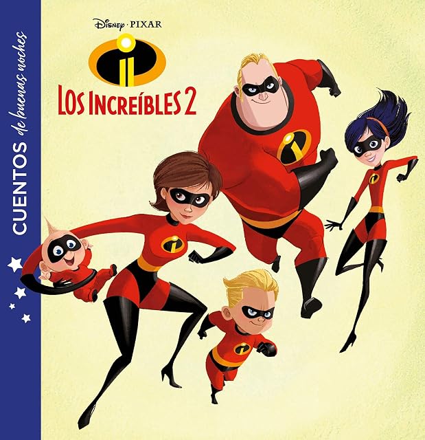 Portada de Los Increíbles 2. Cuentos de buenas noches
