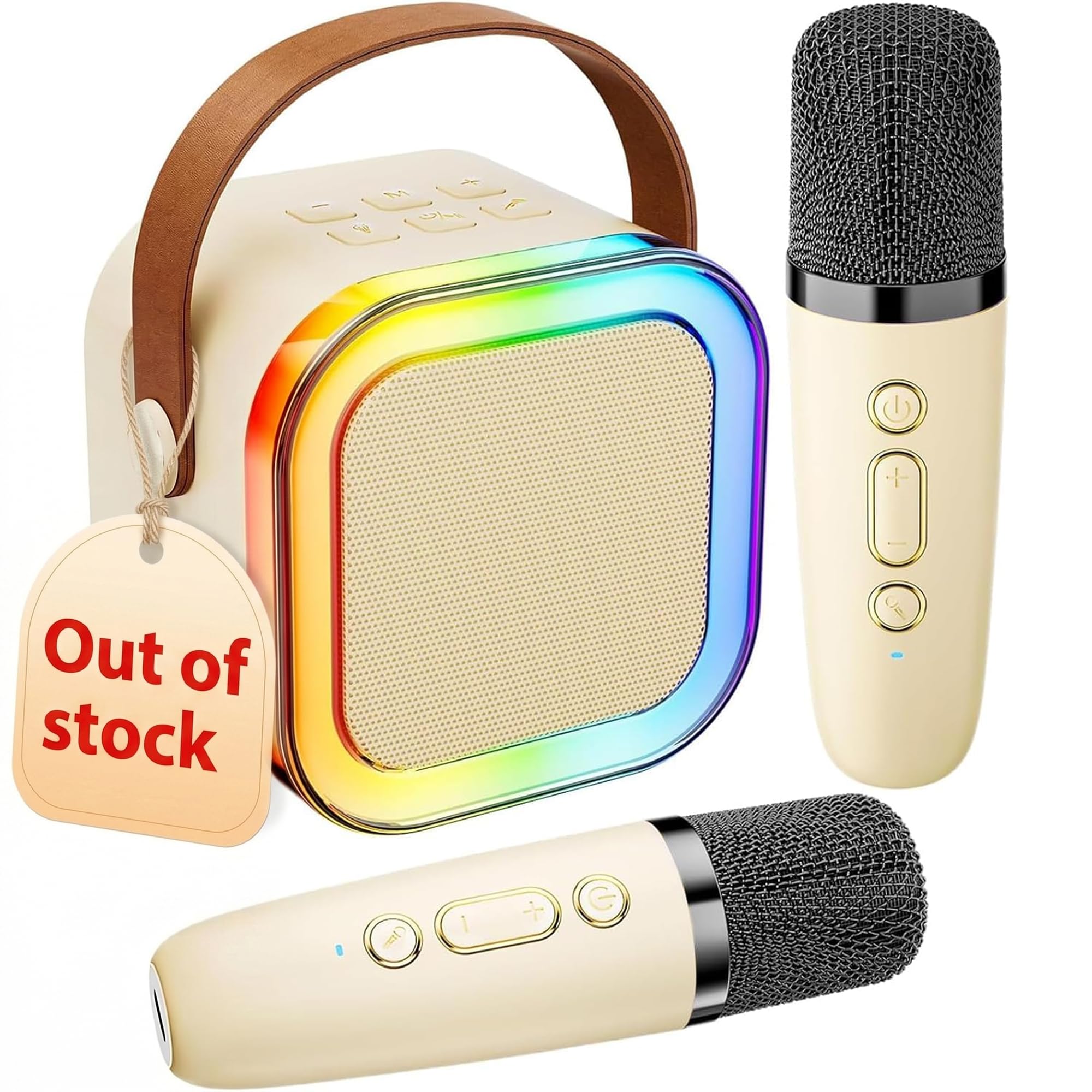 Portable Bluetooth Speaker(Beige)