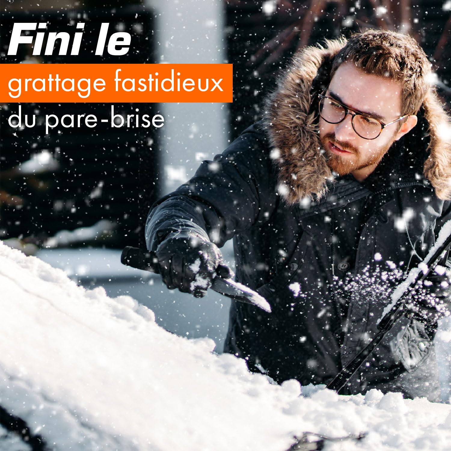Upgrade4cars Couverture Pare Brise Voiture pour Hiver et été | Protection Antigel Bâche Anti Givre, UV, Soleil, Neige et Glace