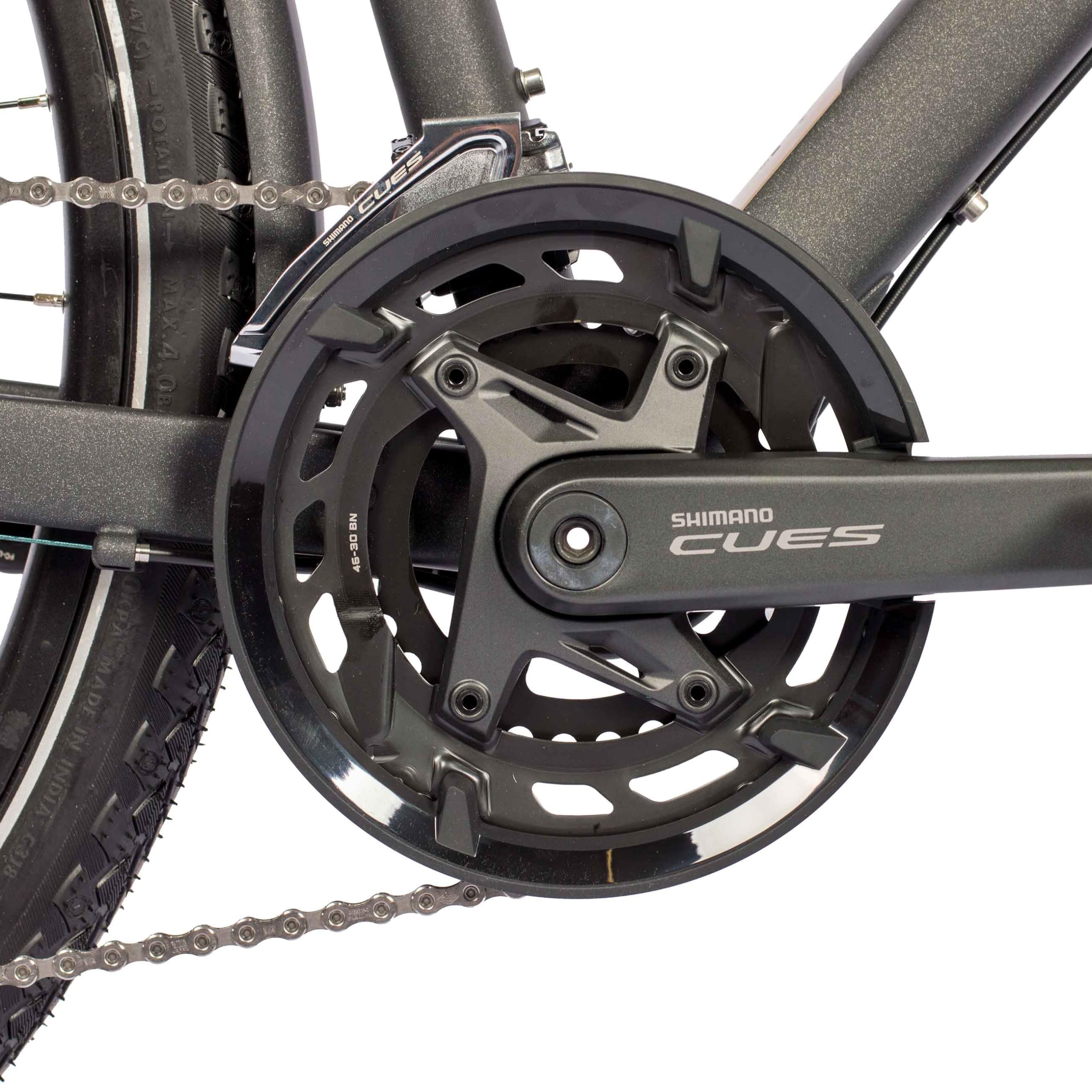 Airtracks 28 Zoll Herren XXL Trekking Fahrrad Reinforced bis150 kg TR.2880-C 2x10 Gang NEW Shimano CUES RD-U6020-10 Shadow - Rahmen 56 60 - Modell 2026