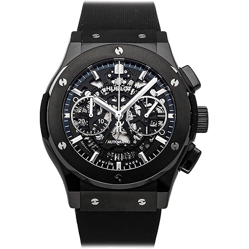 Hublot Classic Fusion Mechanical (Automatic) Skeletonized Dial Mens Watch 525.cm.0170.RX (Pre-Owned)