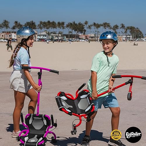 Miniatura 6 de EzyRoller Scooter giratorio para niños y adolescentes, juguete de paseo al aire libre con ruedas giratorias para deriva y giro apretado, hasta 150