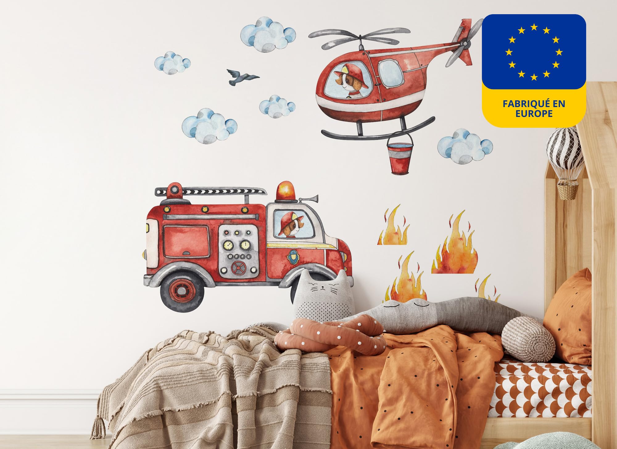 Stickers Muraux Enfants pour Éveiller les Rêves des Petits Héros