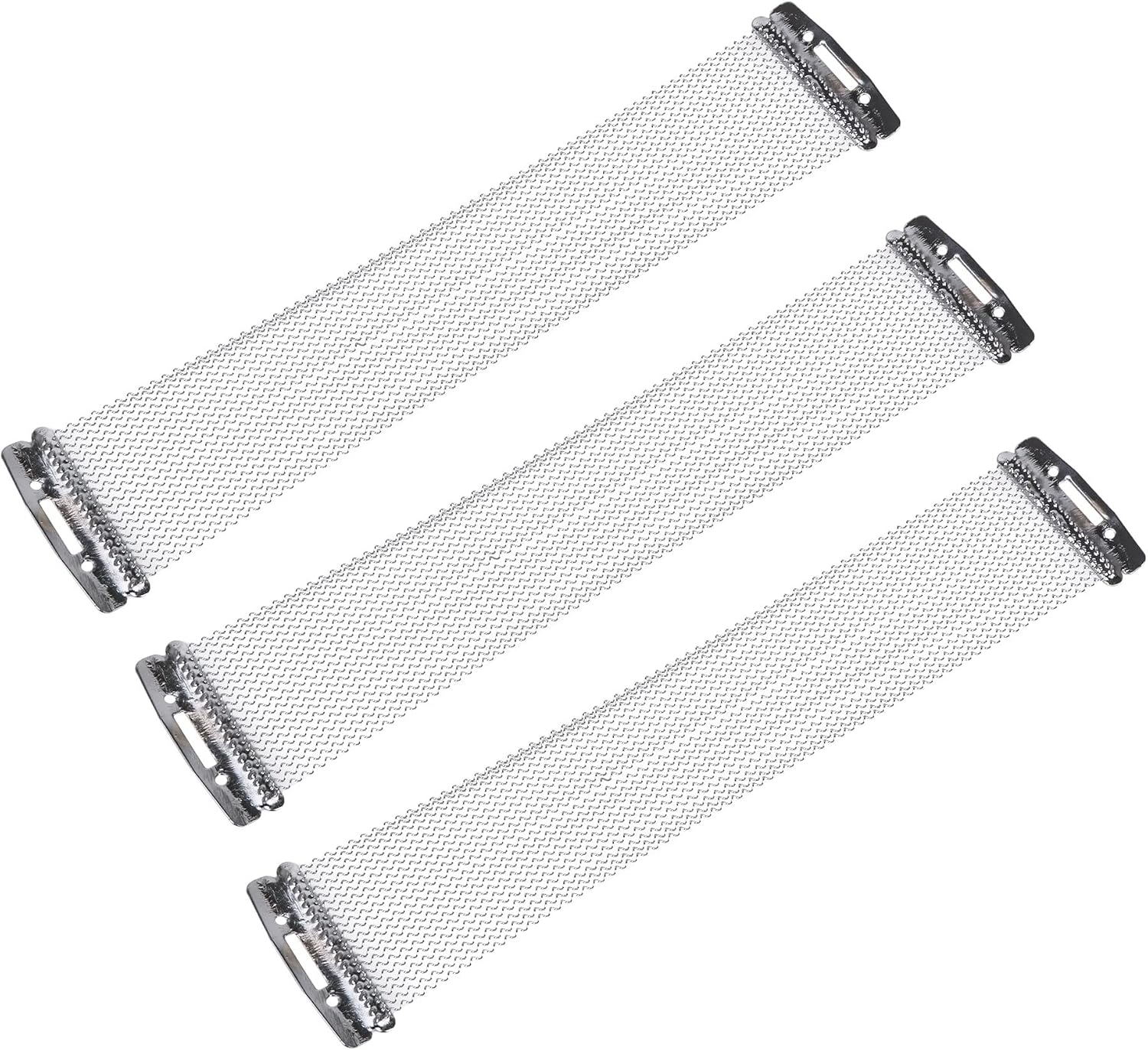 Lovermusic Silver 20 Strands Steel Snare Drum Wire Springs Drum Accessories for 12 Inch Snare Drum Pack of 3