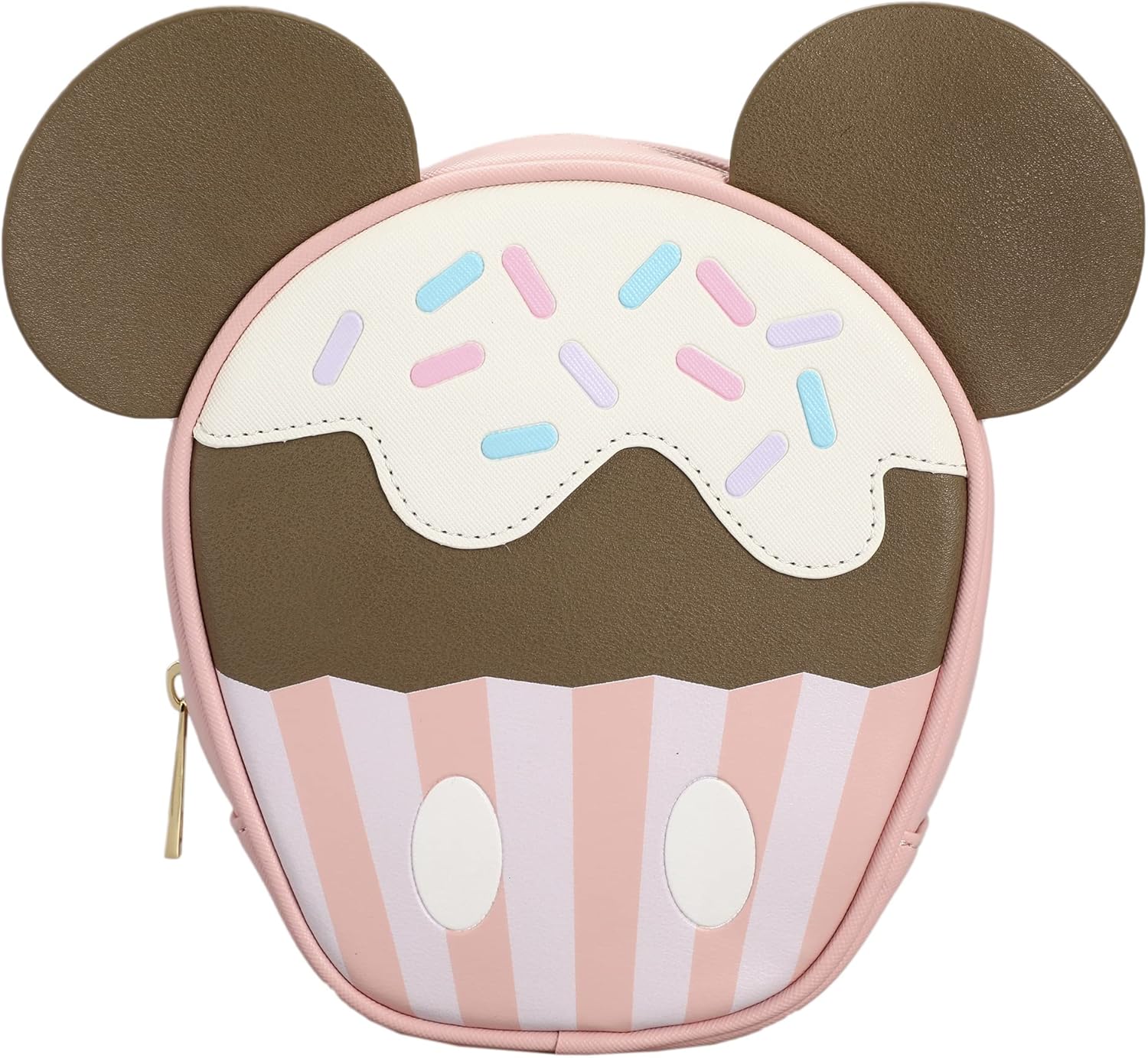 Bioworld The Mickey Mouse Cupcake Cosmetic Bag