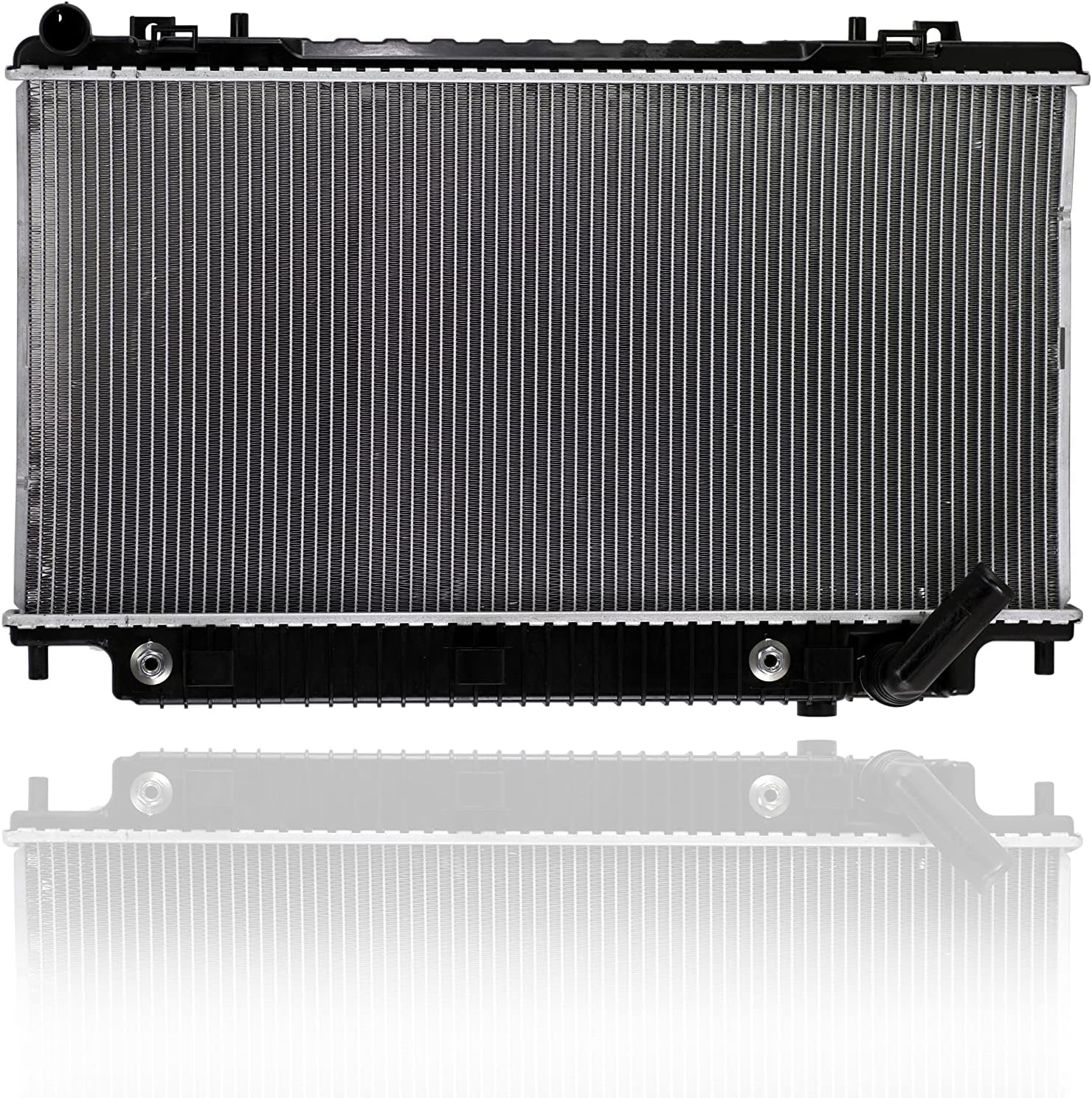 Radiator - Pacific Best Inc. Compatible/Replacement for 13043 08-09 Pontiac G8 3.6L Engine - Plastic Tank, Aluminum Core
