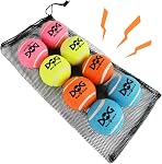 INSUM Squeaky Dog Ball, 12 Pack Multi-Color Dog Toys for Small Medium/Large Dogs, Non-Toxic SGS Certified, Interactive Pet Toys for Puppy Training & Outdoor Play