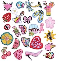 Vista 31 de 36 Piezas Parches de Mariposa para Planchar, Parche Bordado para Coser/Planchar Aplique para Ropa, Vestido, Sombrero, Jeans, Accesorios DIY