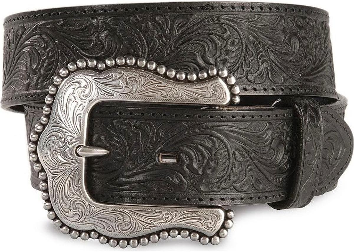 Tony Lama Women's Layla Belt Black
