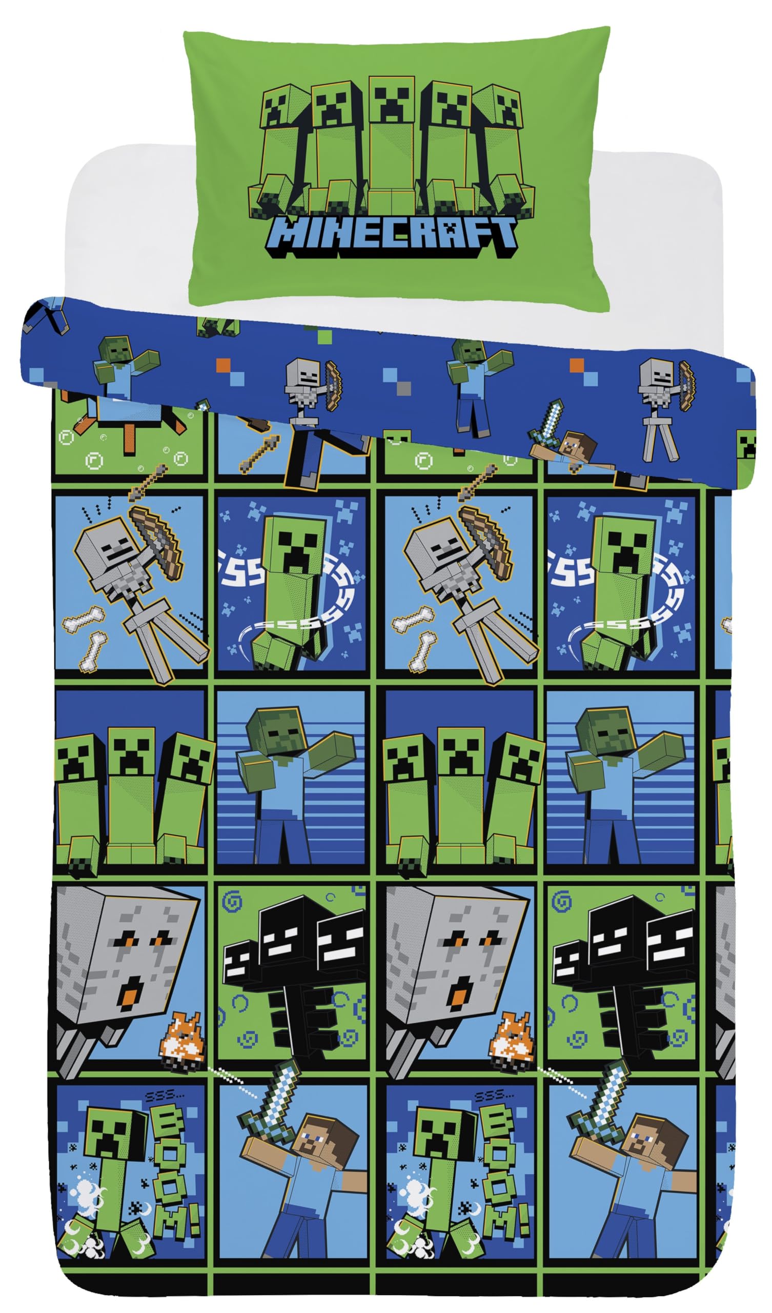 Minecraft Jump In The Line Duvet
