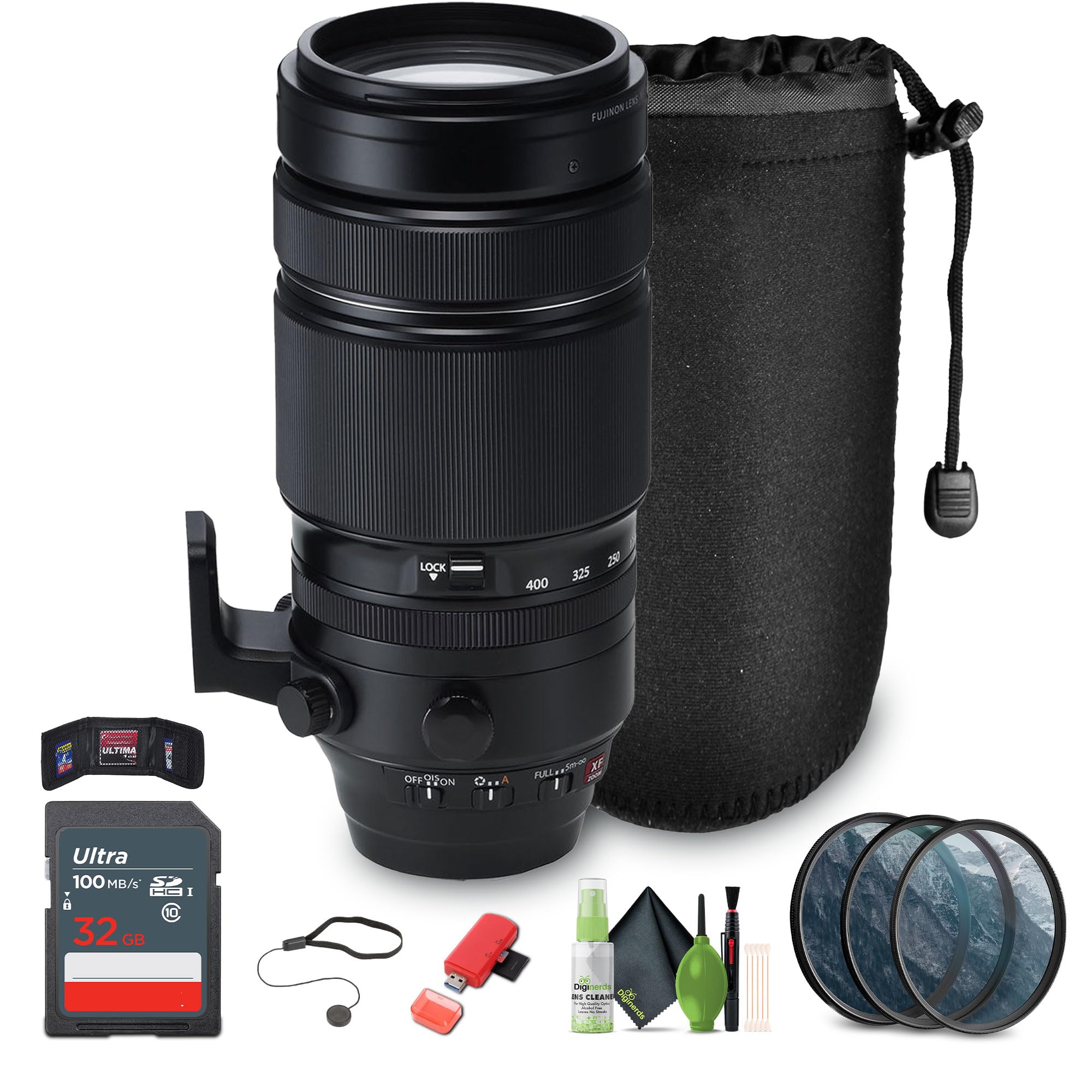 Amazon.com : FUJIFILM XF 100-400mm f/4.5-5.6 R LM OIS WR Lens